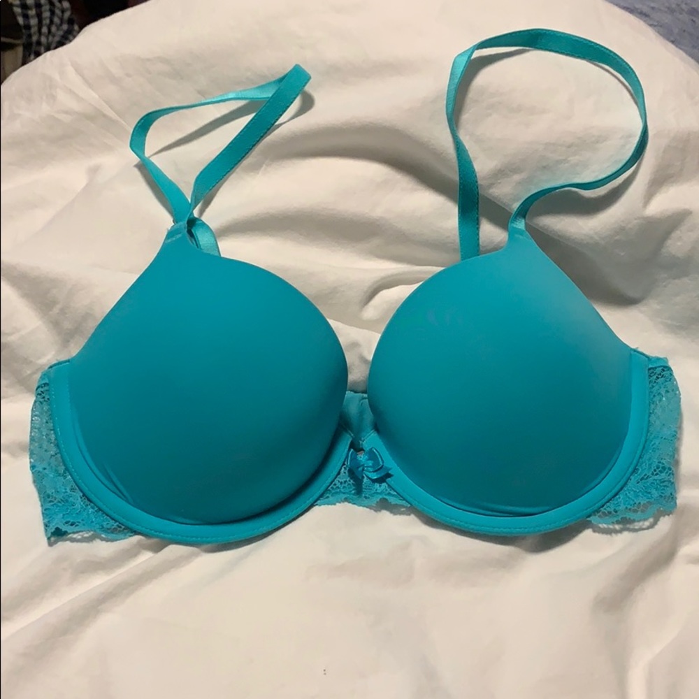 Teal Push-up Bra